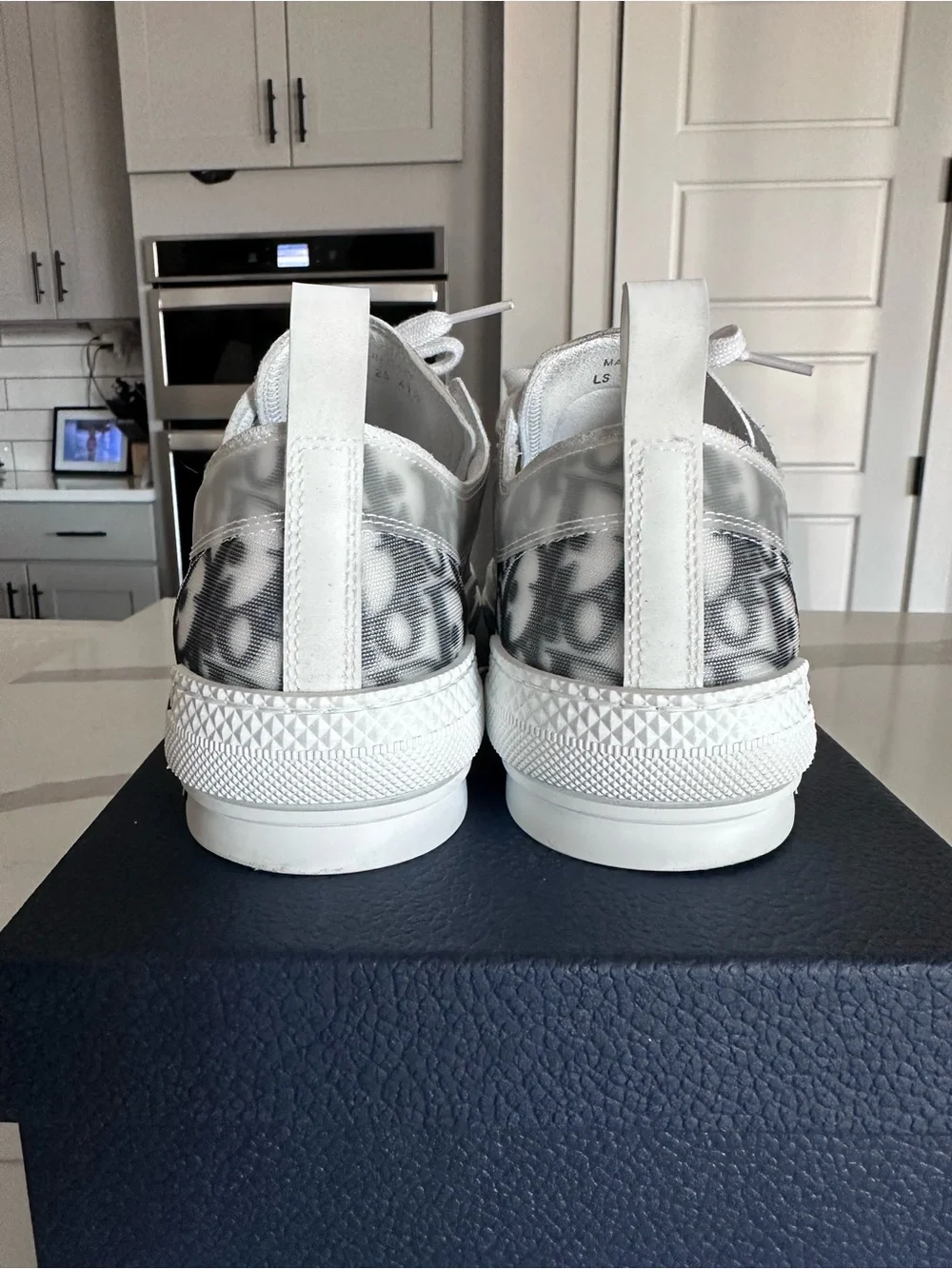 Dior White and Black Branded Receipt Paper